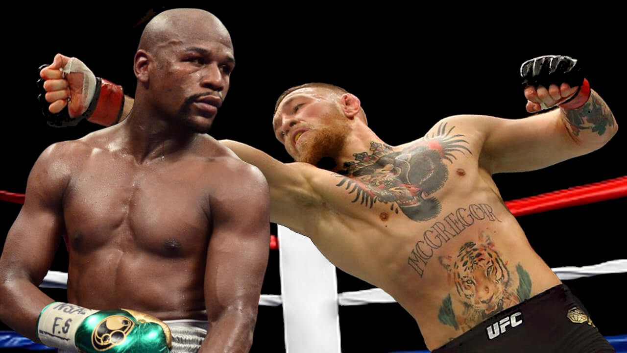 conor mcgregor whiff floyd mayweather